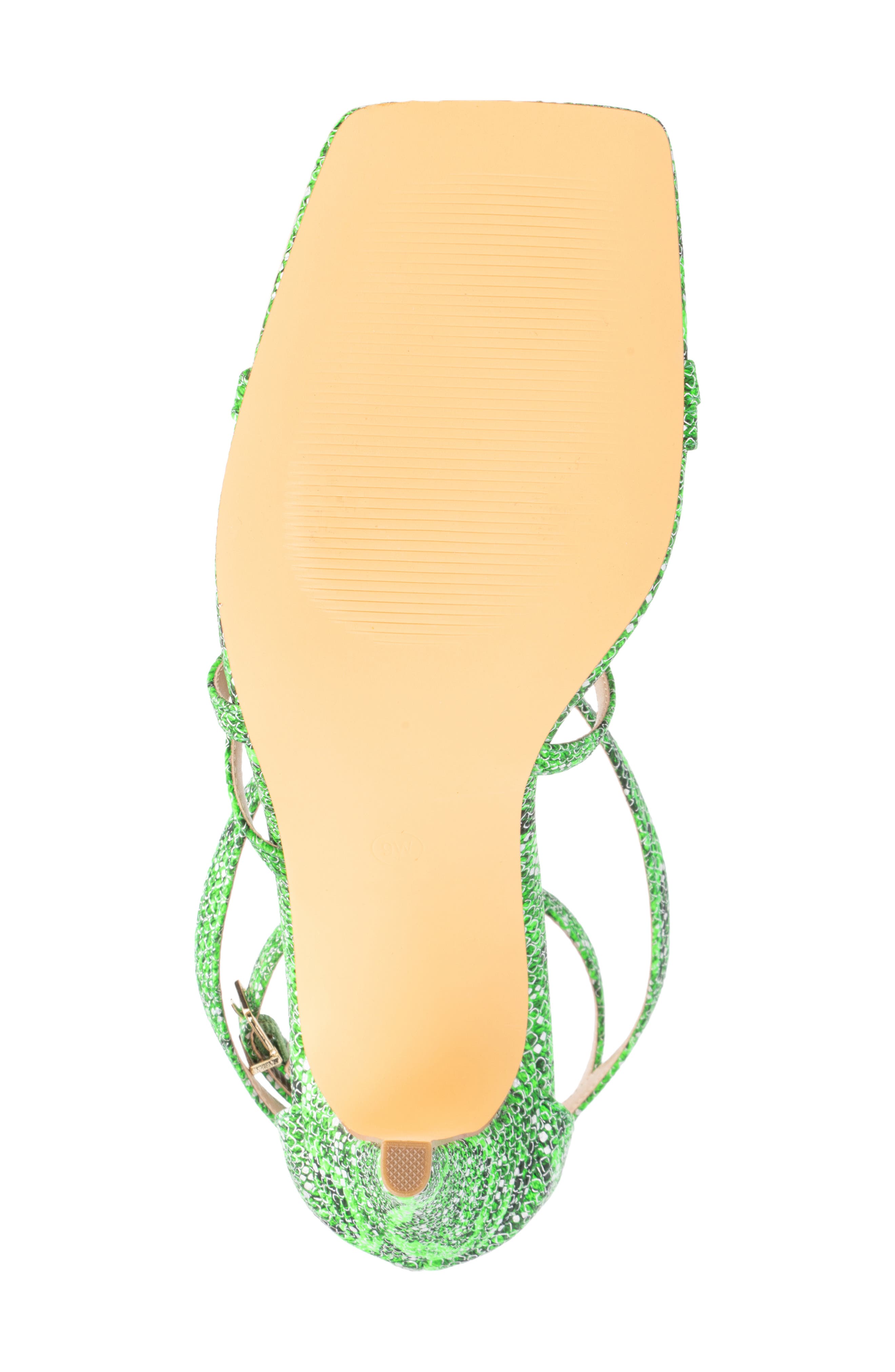 Fashion to Figure Stella Heeled Sandal - Wide Width, Alternate, color, Green