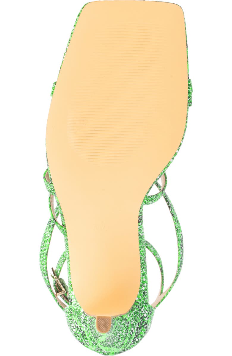 Fashion to Figure Stella Heeled Sandal - Wide Width, Alternate, color, Green