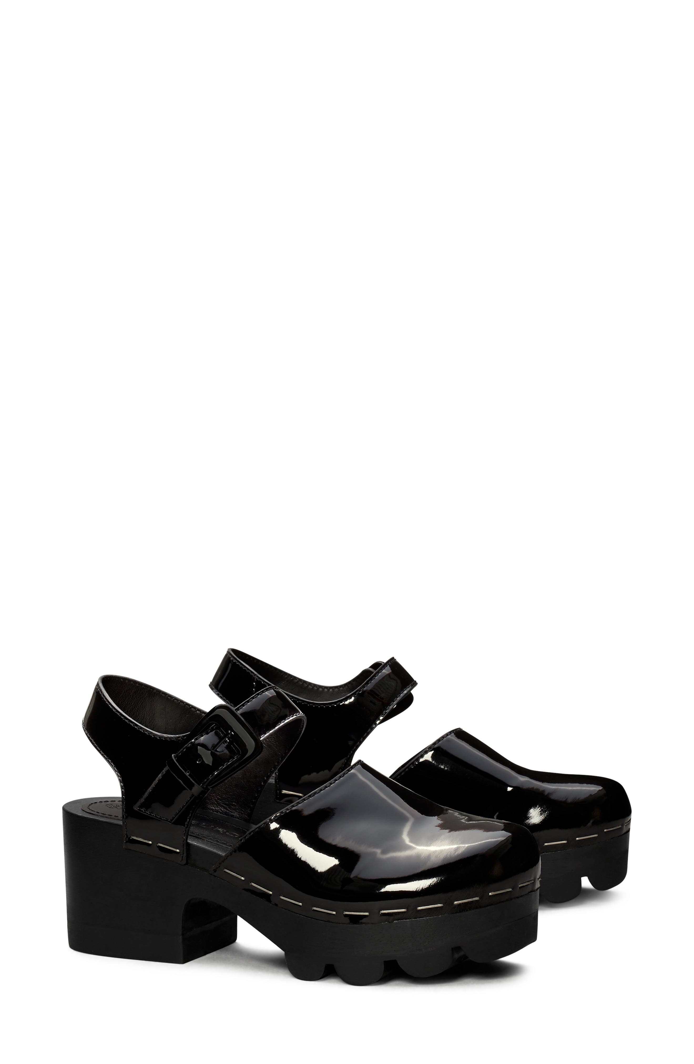 Lug Sole Clog, Main, color, PERFECT BLACK