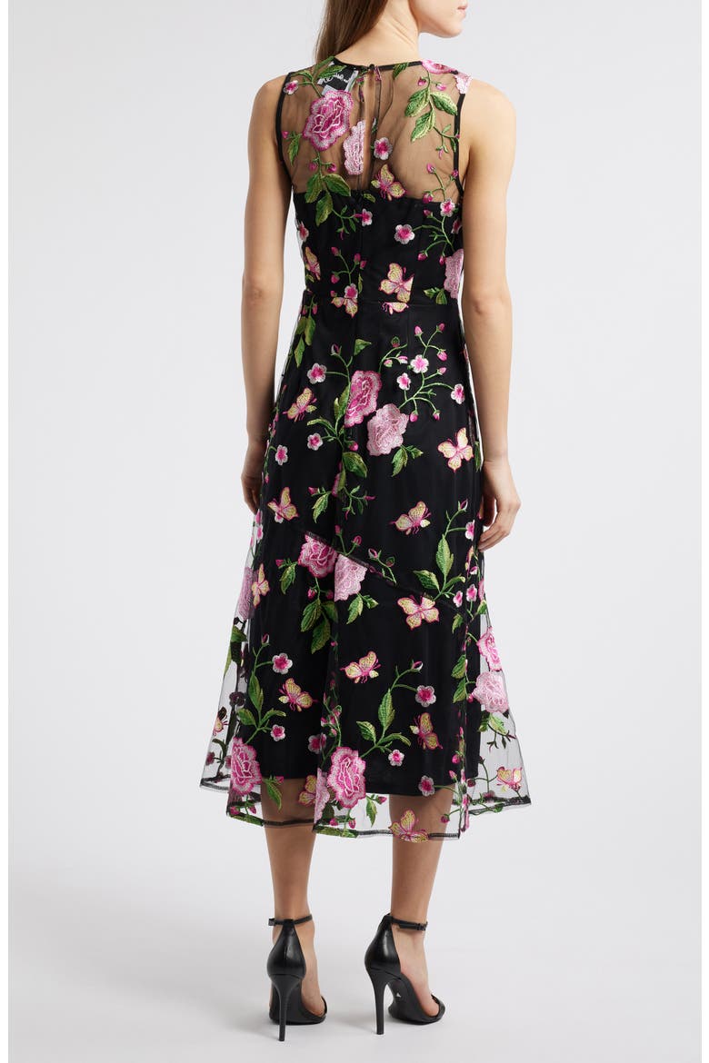 floral embroidered fit & flare party dress Amazon.com: Spaghetti Strap Vintage Floral Embroidered Mesh Fit and Flare  Dress Women Elegant Evening Party Midi Dresses Apricot : Clothing, Shoes &  Jewelry