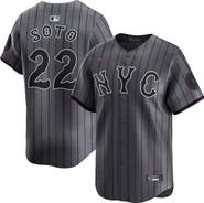 Nike Men's Nike Juan Soto Gray New York Mets City Connect Limited Jersey