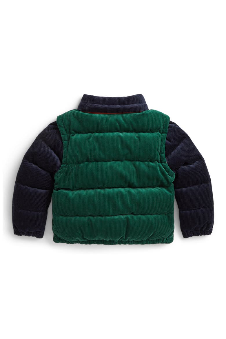 Kids' Corduroy Down & Feather Fill Jacket, Alternate, color, MULTI