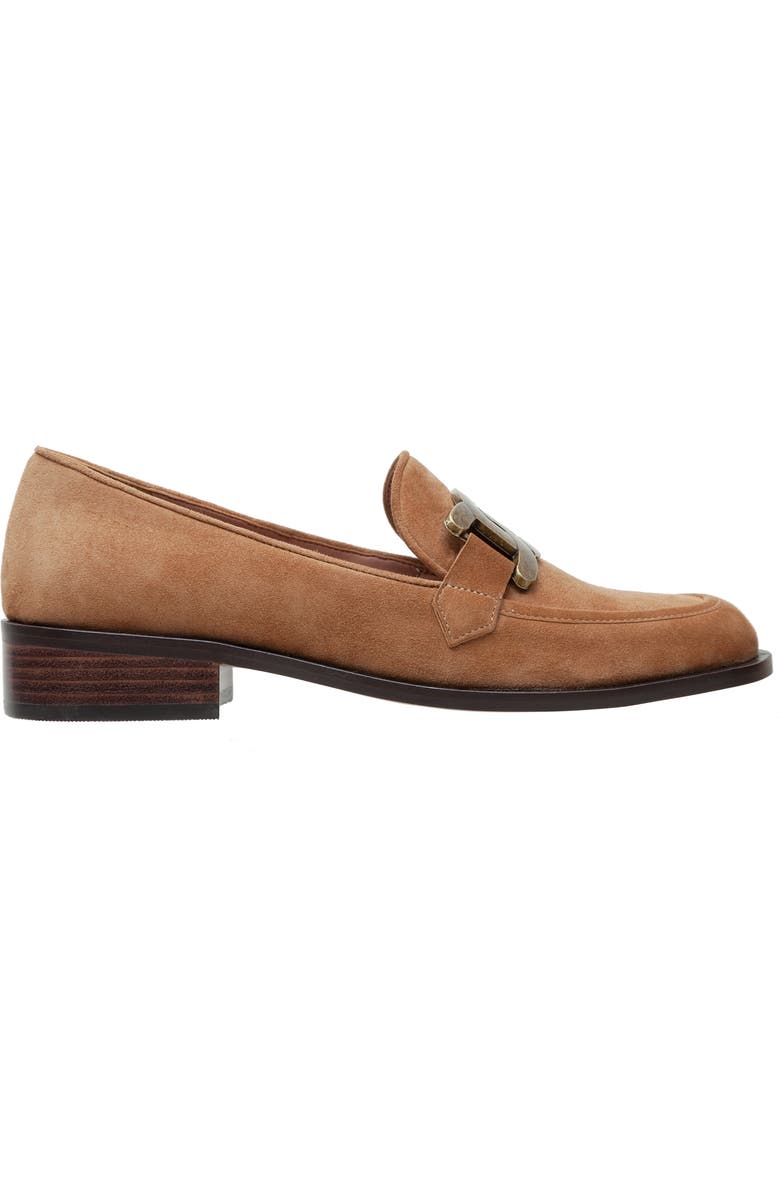 Linea Paolo Melise Chain Loafer, Alternate, color, Camel