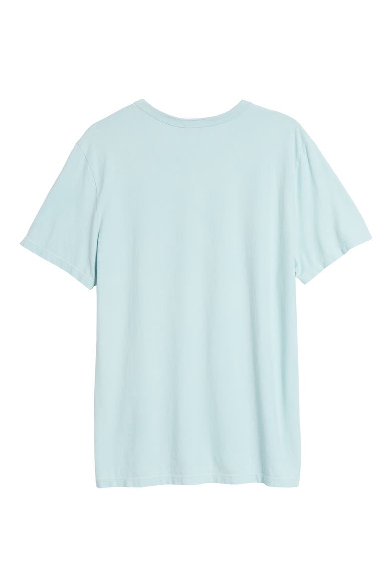 Clyde Short Sleeve Henley, Alternate, color, SULFUR X OCEAN STONE