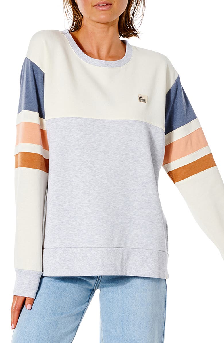 Rip Curl Gilder Crewneck Sweatshirt, Main, color,