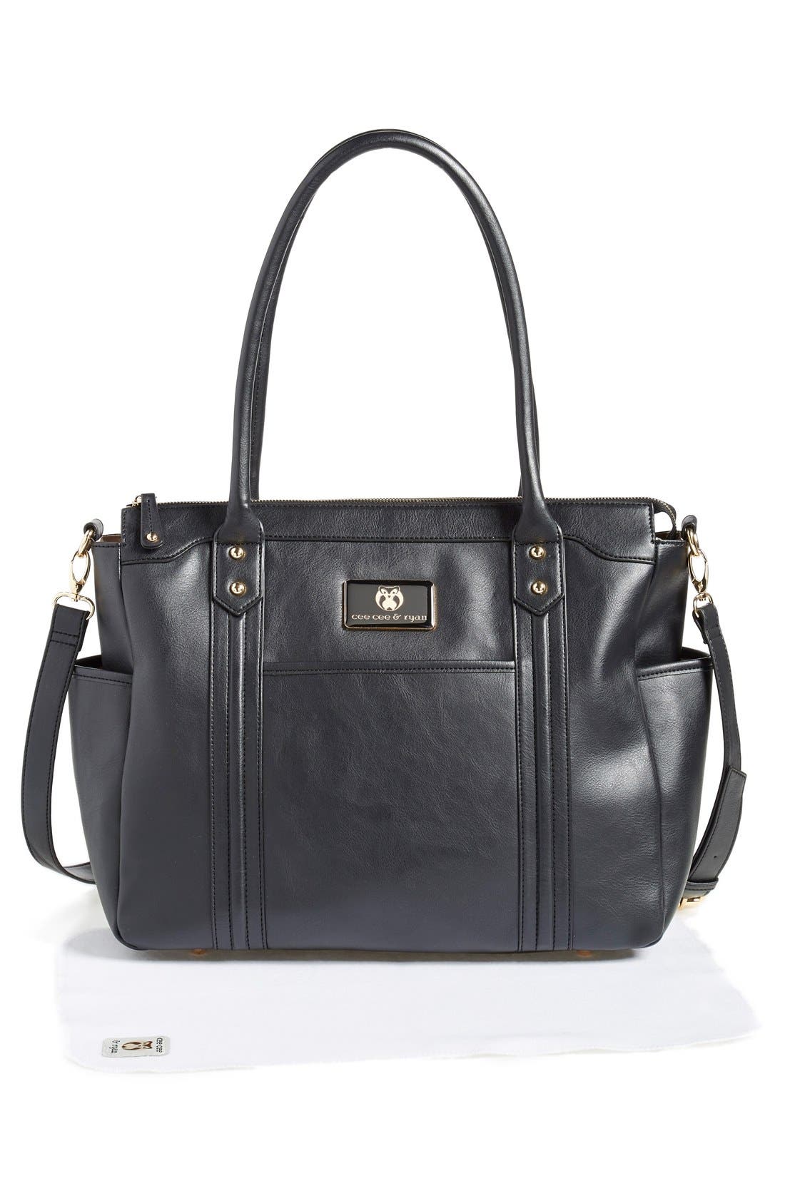 Cee Cee & Ryan 'Tesla' Baby Bag, Alternate, color, 
