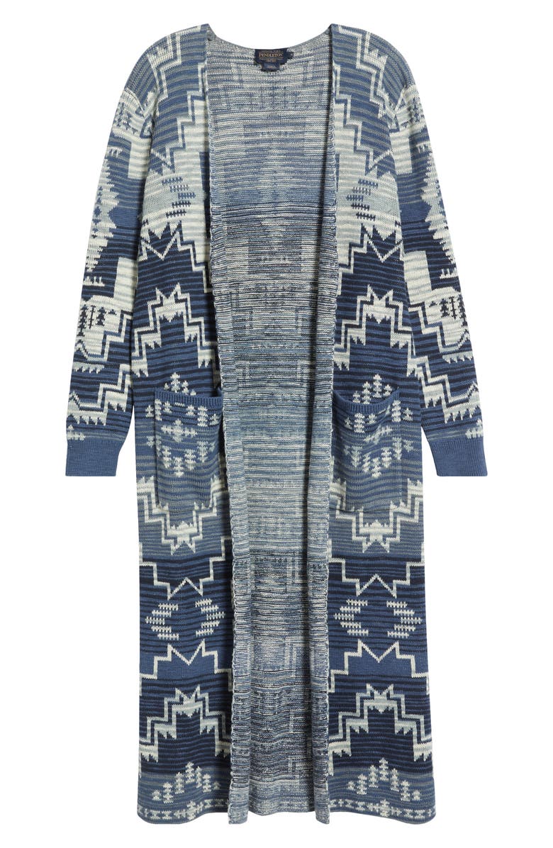 Pendleton Cotton Duster Cardigan, Alternate, color, 