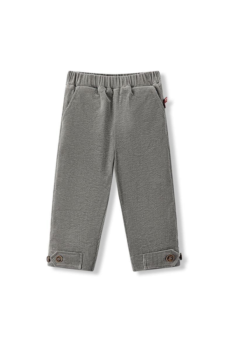 Corduroy Pocket Pants, Alternate, color, Grey Penguin