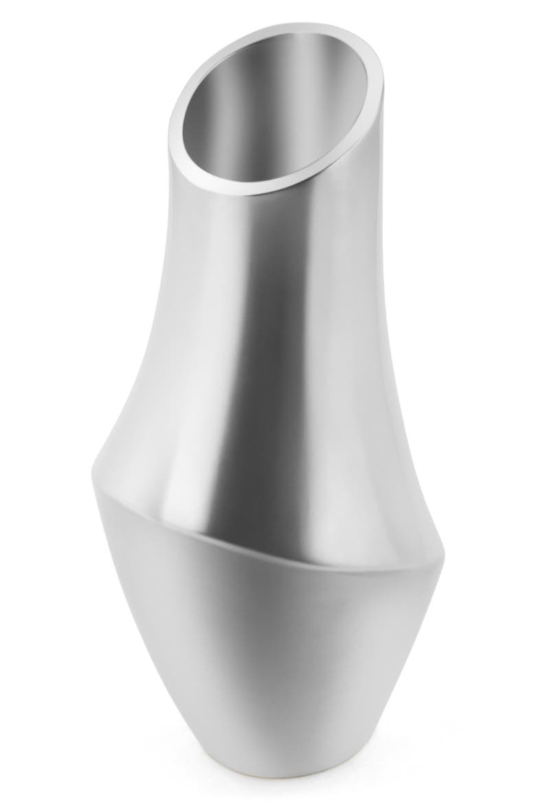 Symphony Vase, Alternate, color, SILVER