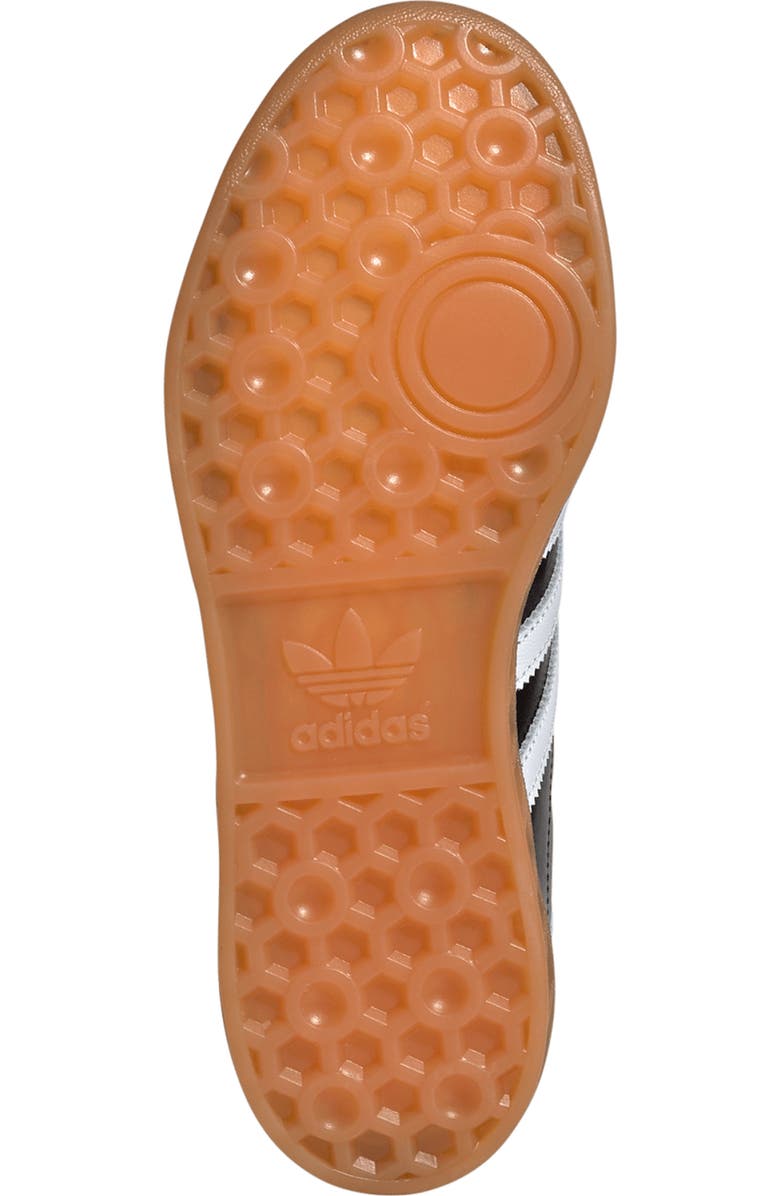 adidas Hamburg Sneaker, Alternate, color, Black/ White/ Gum