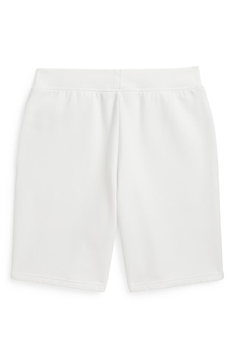 Polo Ralph Lauren Kids' Logo Appliqué Graphic Fleece Shorts, Alternate, color, 