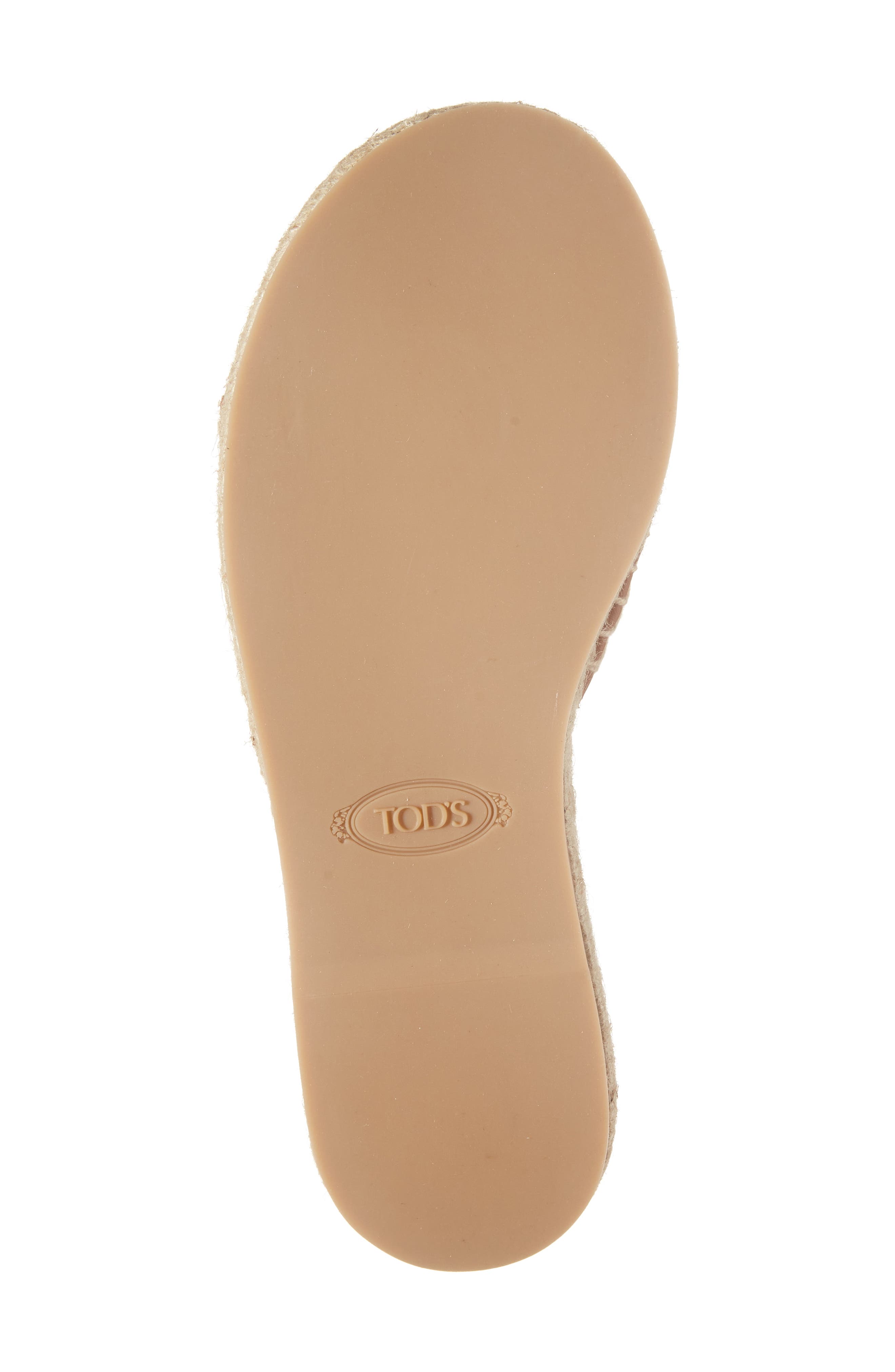 Tod's Chain Motif Sandal, Alternate, color, 