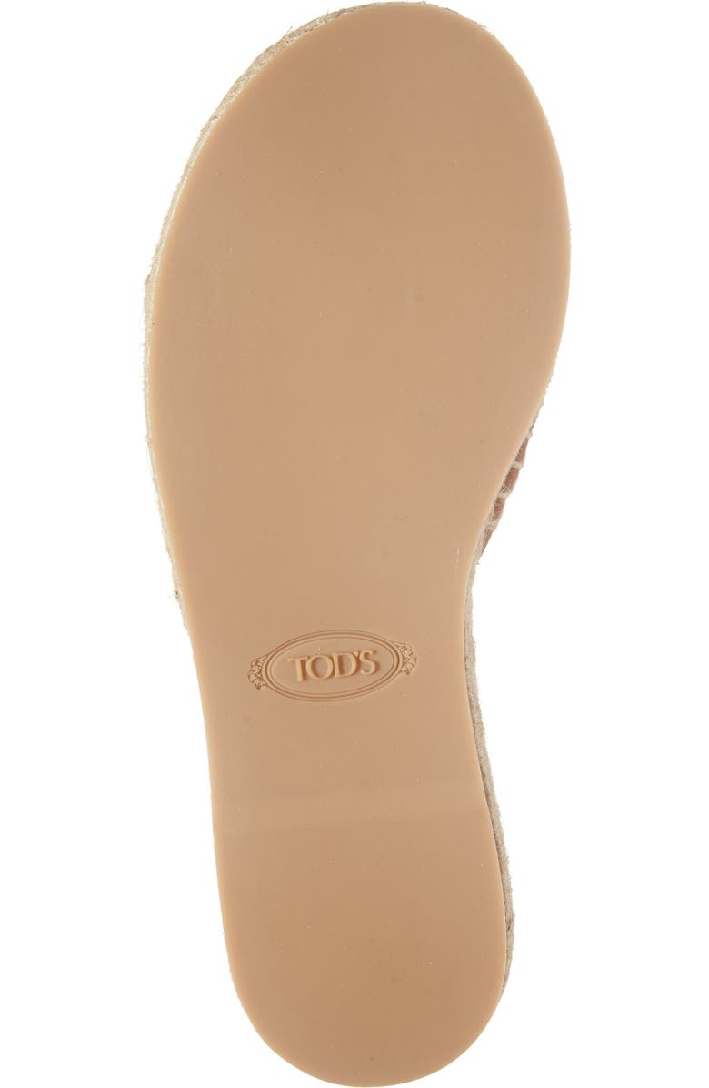 Tod's Chain Motif Sandal, Alternate, color,