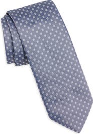 BOSS Micropattern Silk Blend Tie