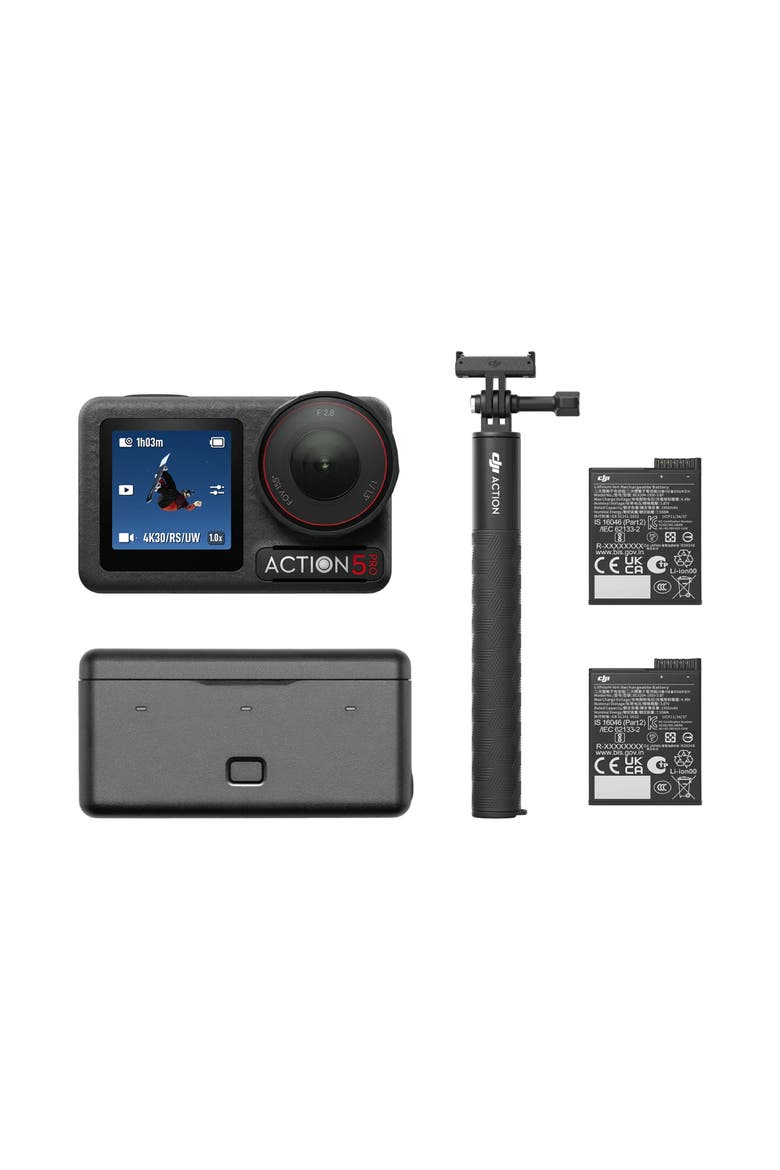 Osmo Action 5 Pro Adventure Combo, Alternate, color, black