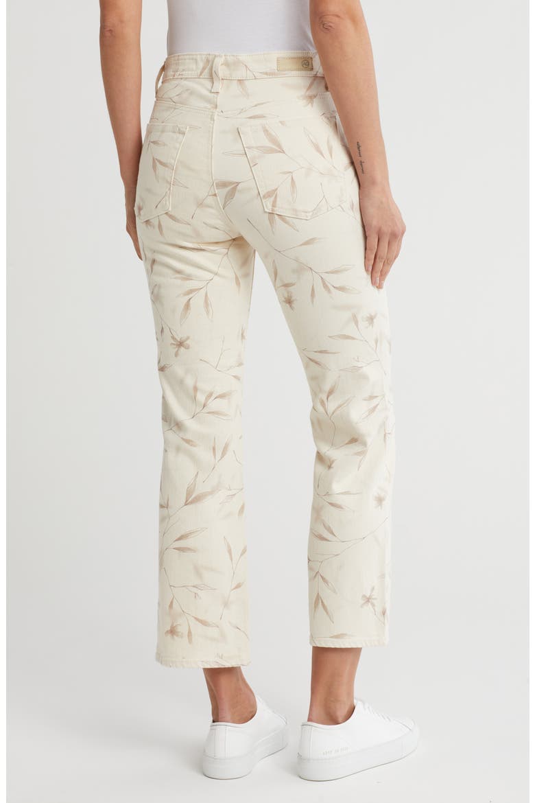 Kinsley Straight Leg Pants, Alternate, color, WINTER FLOWER ALMOND BISCOTTI