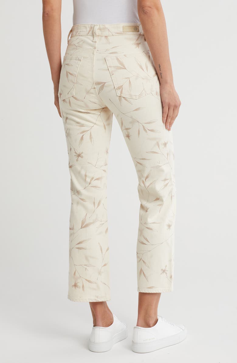 AG Kinsley Straight Leg Pants, Alternate, color, Winter Flower Almond Biscotti
