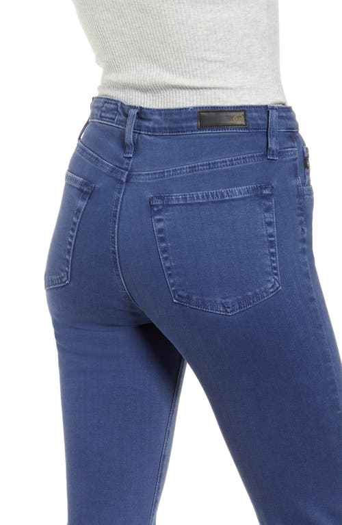 AG AG THE ISABELLE BUTTON FLY HIGH WAIST ANKLE STRAIGHT LEG JEANS 