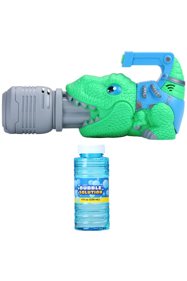 Nonstop Fun Motorized Lights & Sound Dinosaurs Bubble Blaster, Alternate, color, Multicolored