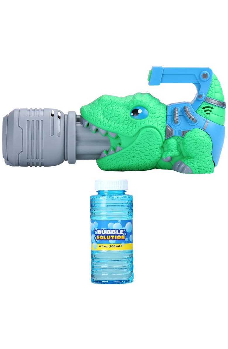 Kid Galaxy Nonstop Fun Motorized Lights & Sound Dinosaurs Bubble Blaster, Alternate, color, Multicolored