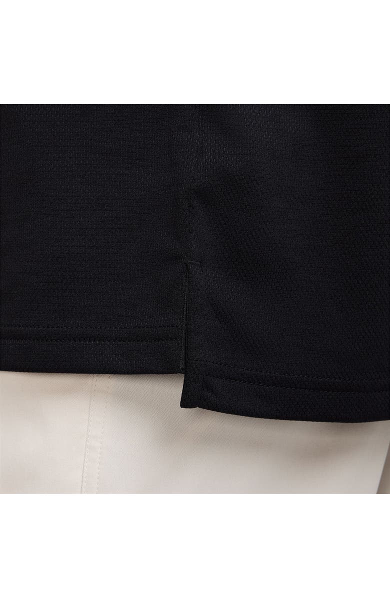 Nike Golf Dri-FIT Tour Jacquard Golf Polo, Alternate, color, Black/ White