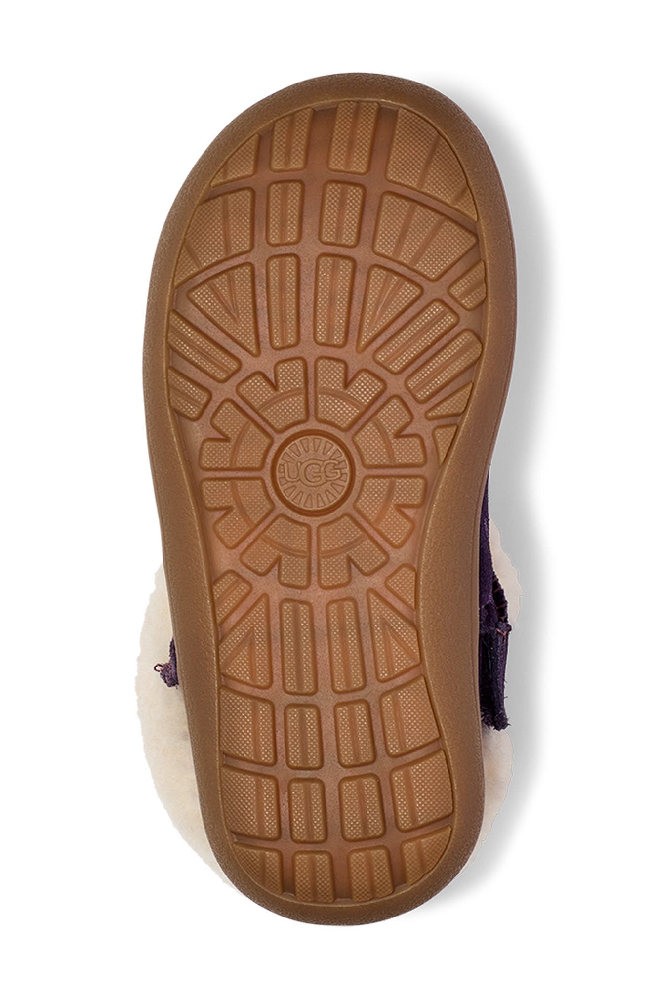 UGG<sup>®</sup> Kids' Sammee Iridescent Star Boot, Alternate, color, Nightshade / Purple Iridescent