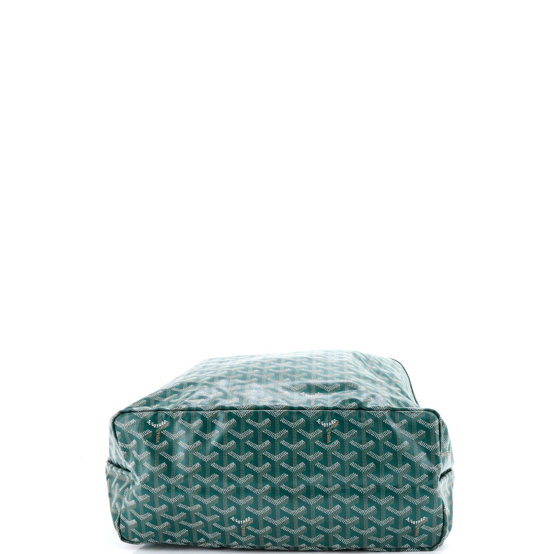 Saint Louis Tote Coated Canvas PM, Alternate, color, Green