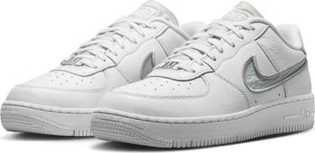 【Nike】 (W) Air Force 1 Dance White llic Silver Nike Air Force 1 Dance Sneaker (Women) | Nordstrom