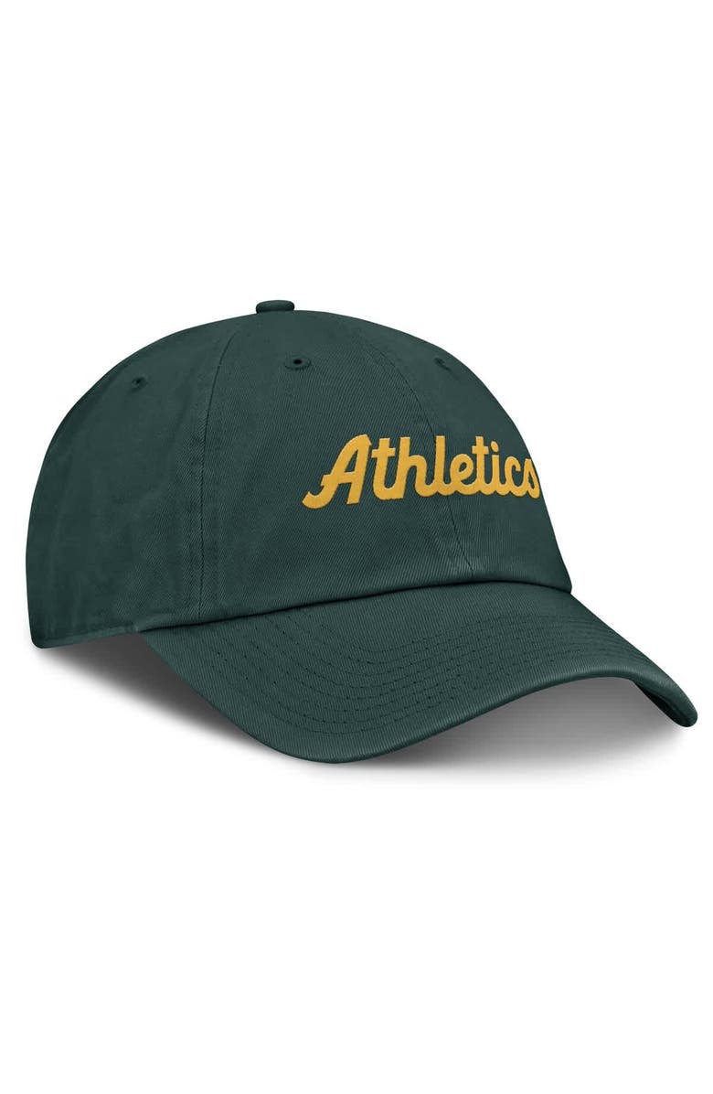 Nike Men's Nike Green Athletics Club Adjustable Hat, Alternate, color, 