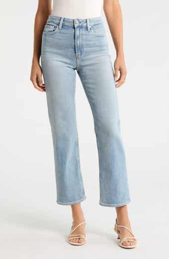 Stevie High Waist Ankle Straight Leg Jeans