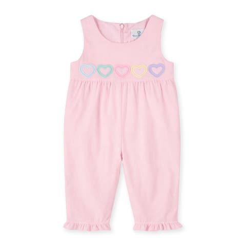 Corduroy Longall with Hearts
