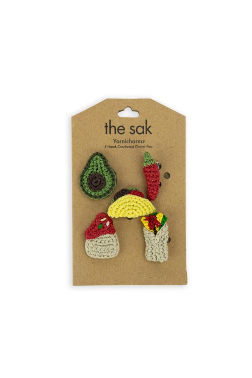 The Sak Yarnicharmz 5 Pack Crochet Pins In Multi
