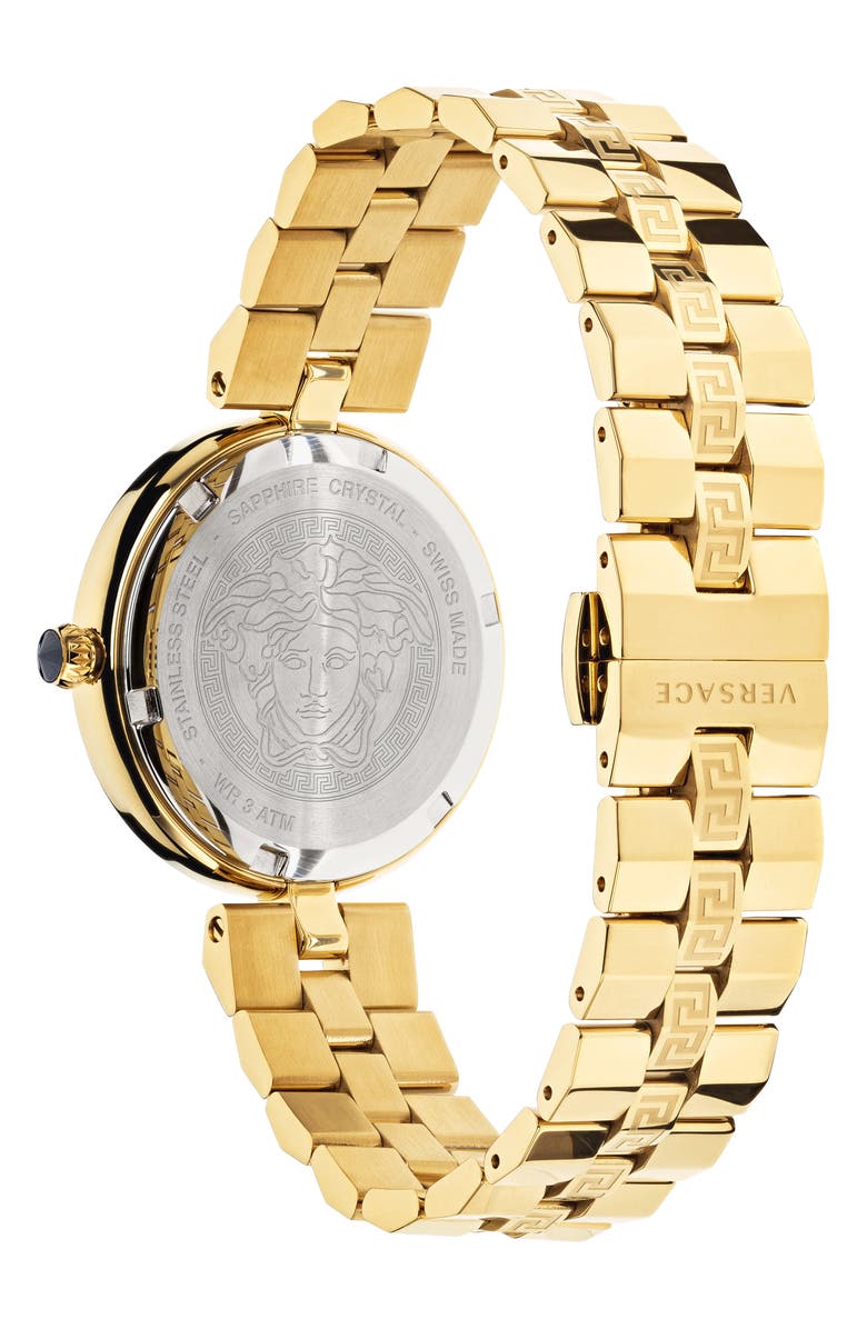 Versace Virtus Infinity Bracelet Watch, 34mm, Alternate, color,