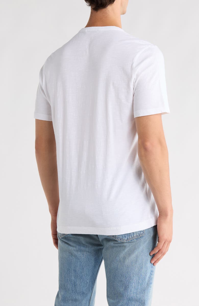 BUCK MASON Slub Classic T-Shirt, Alternate, color, White