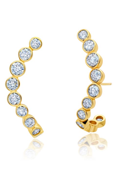 Graduated Bezel Ear Crawlers