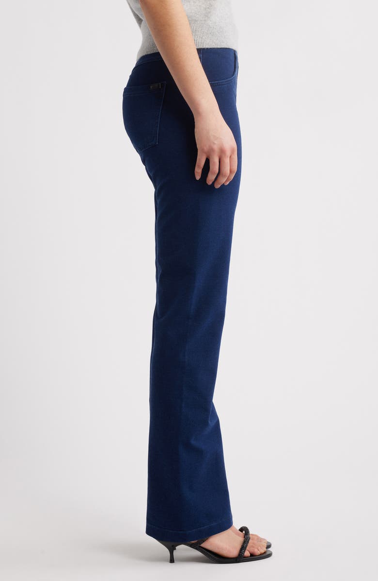 Hue Game Changing High Waist Straight Leg Denim Leggings, Alternate, color, Dark Rinse Wash