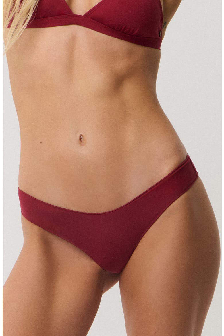 Classic Surf Bikini Bottoms, Main, color, PLUM