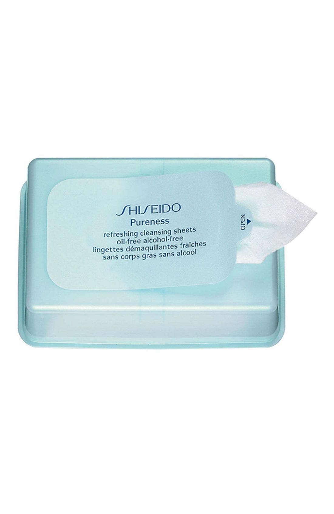 Shiseido 'Pureness' Refreshing Cleansing Sheets (Women) | Nordstrom