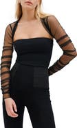 Marcella Madison Sheer Mesh Bolero