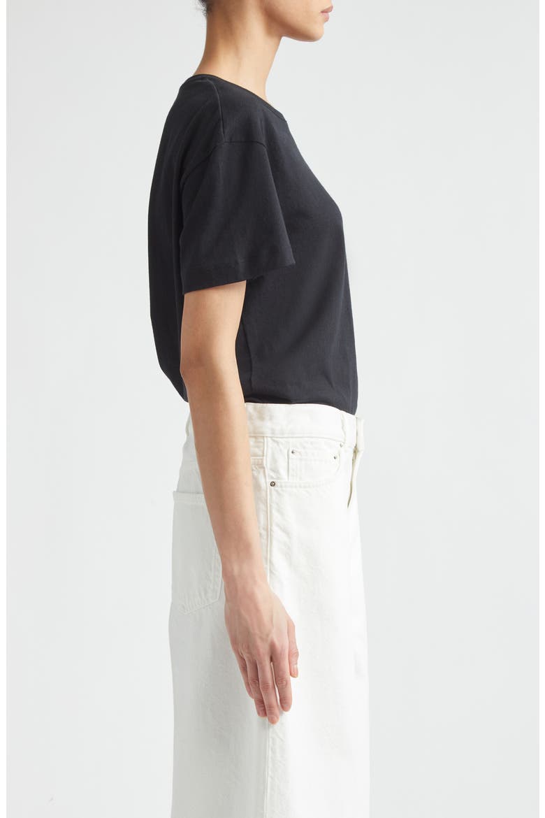 Classic Organic Cotton T-Shirt, Alternate, color, BLACK