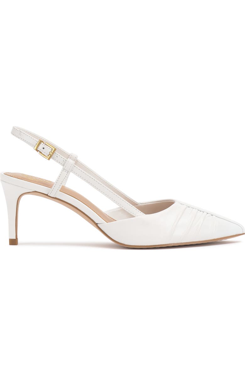 Vince Camuto Kelten Slingback Pointed Toe Pump, Alternate, color, Bianco