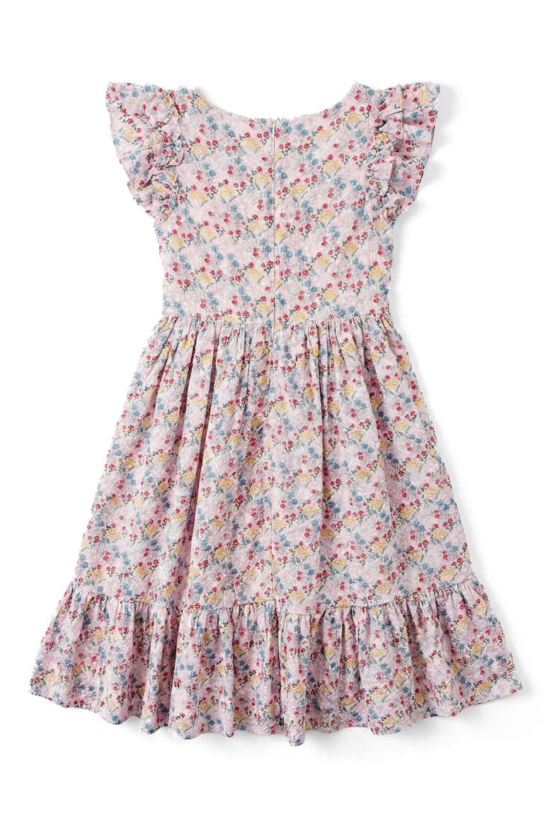 Kids' Floral Dress, Alternate, color, PINK