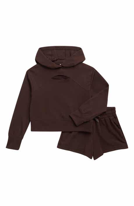 Kids' Supreme Waffle Zoe Hoodie & Shorts Set