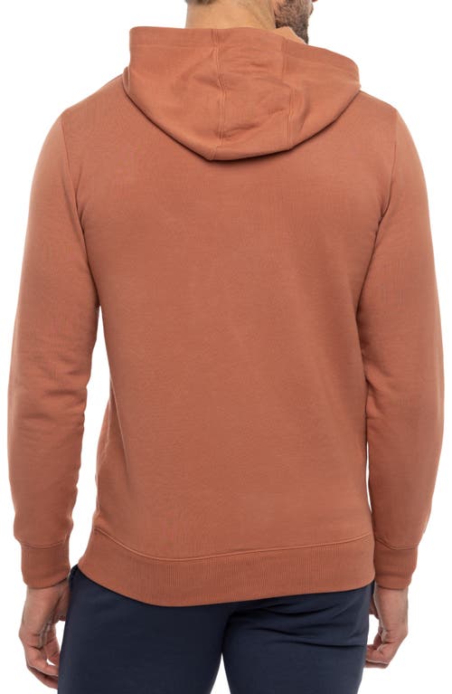 Travismathew Coastal Cloud Hoodie In Brown