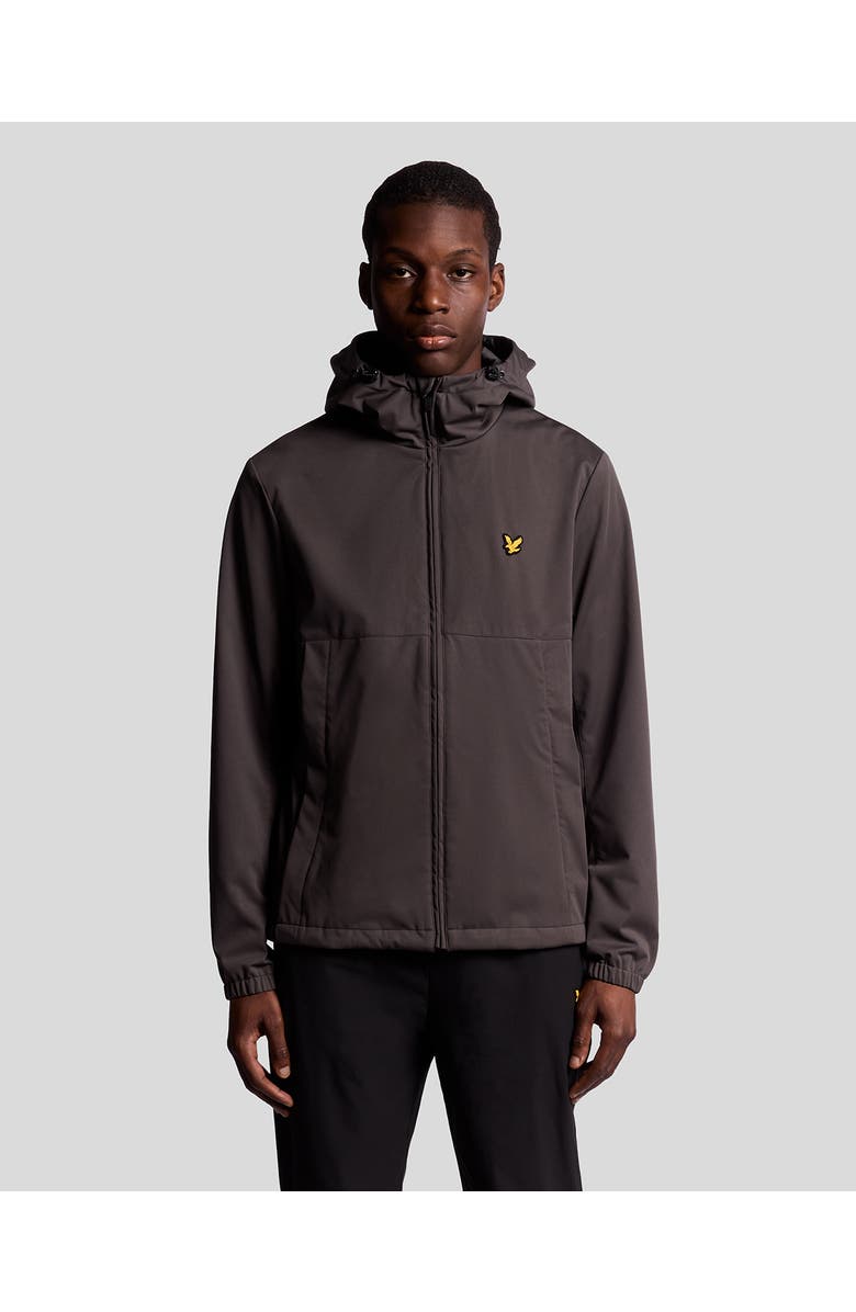 Lyle & Scott Sports Windbreaker Full Zip Jacket, Main, color, Granite