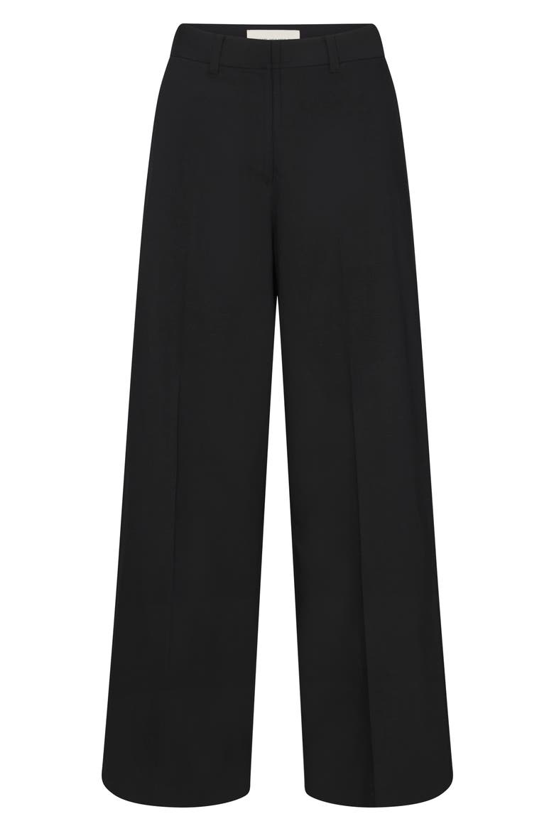 Katherine Wide Leg Pants, Alternate, color, BLACK