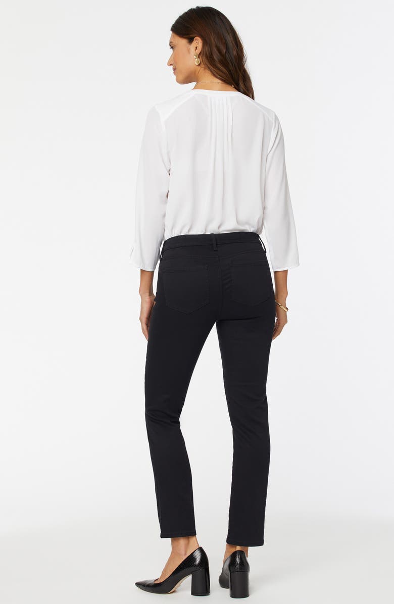 NYDJ Sheri Rivet Side Slit Slim Ankle Jeans, Alternate, color,