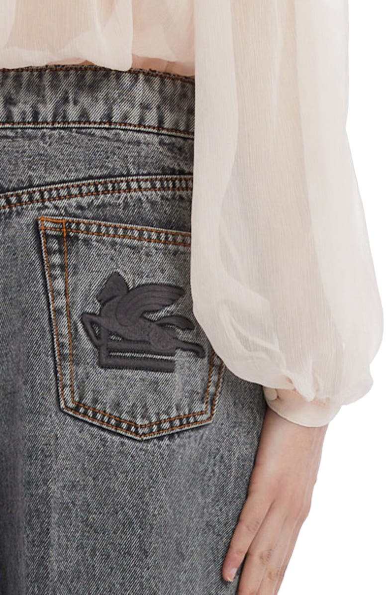 Etro Wide Leg Jeans, Alternate, color,