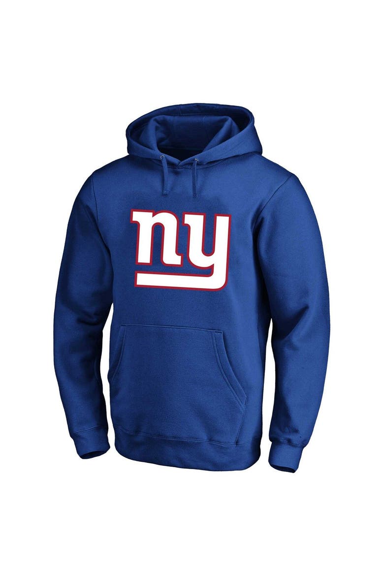 Men's Fanatics Branded Saquon Barkley Royal New York Giants Big & Tall Fleece Name & Number Pullover Hoodie, Alternate, color, Royal