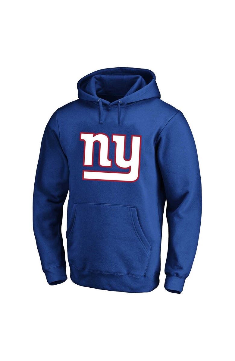 FANATICS Men's Fanatics Branded Saquon Barkley Royal New York Giants Big & Tall Fleece Name & Number Pullover Hoodie, Alternate, color, 